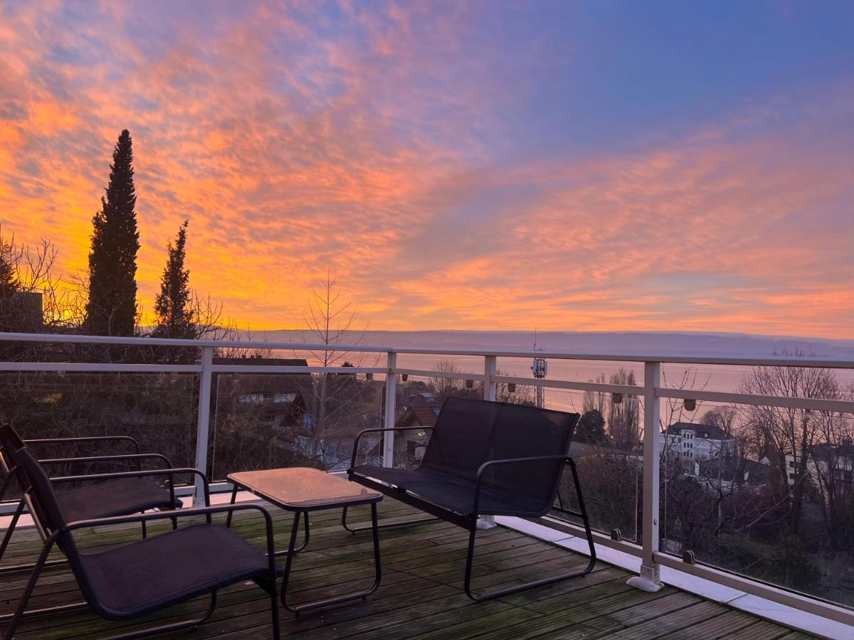 Leman Panoramique Avec Terrasse A Deux Pas Du Centre-Ville Évian-les-Bains Exterior foto